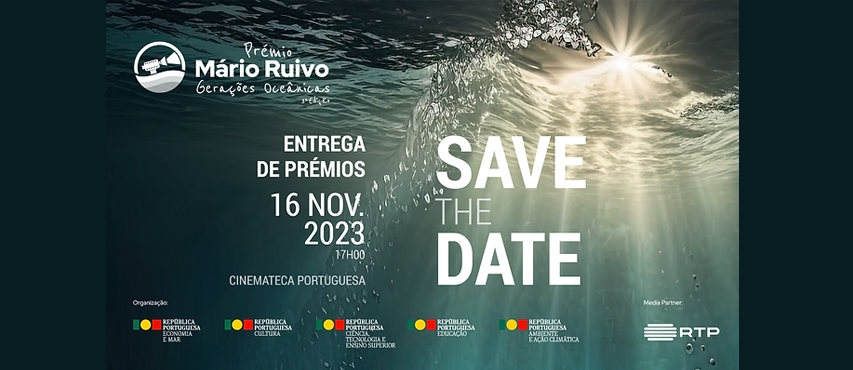 Save the Date - Entrega Prémios Mário Ruivo