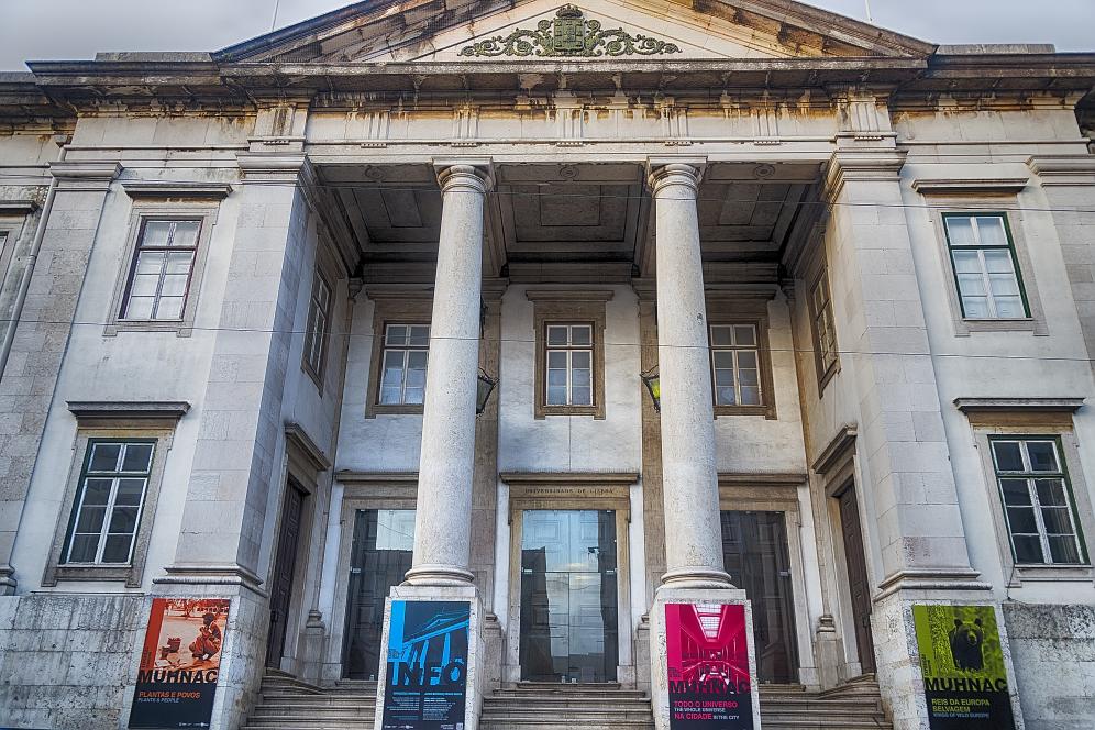 Fachada Museu Nacional de História Natural e da Ciência