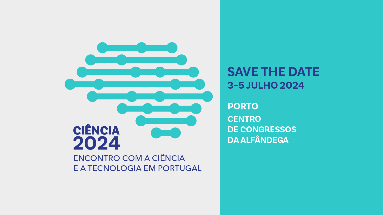 Save the Date Encontro Ciência 2024