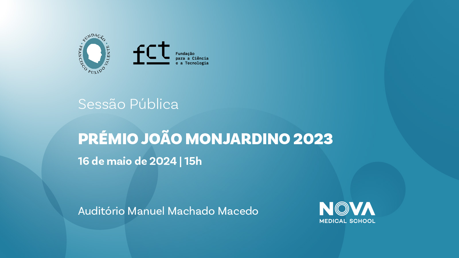 News: Public session of the João Monjardino Prize 2023