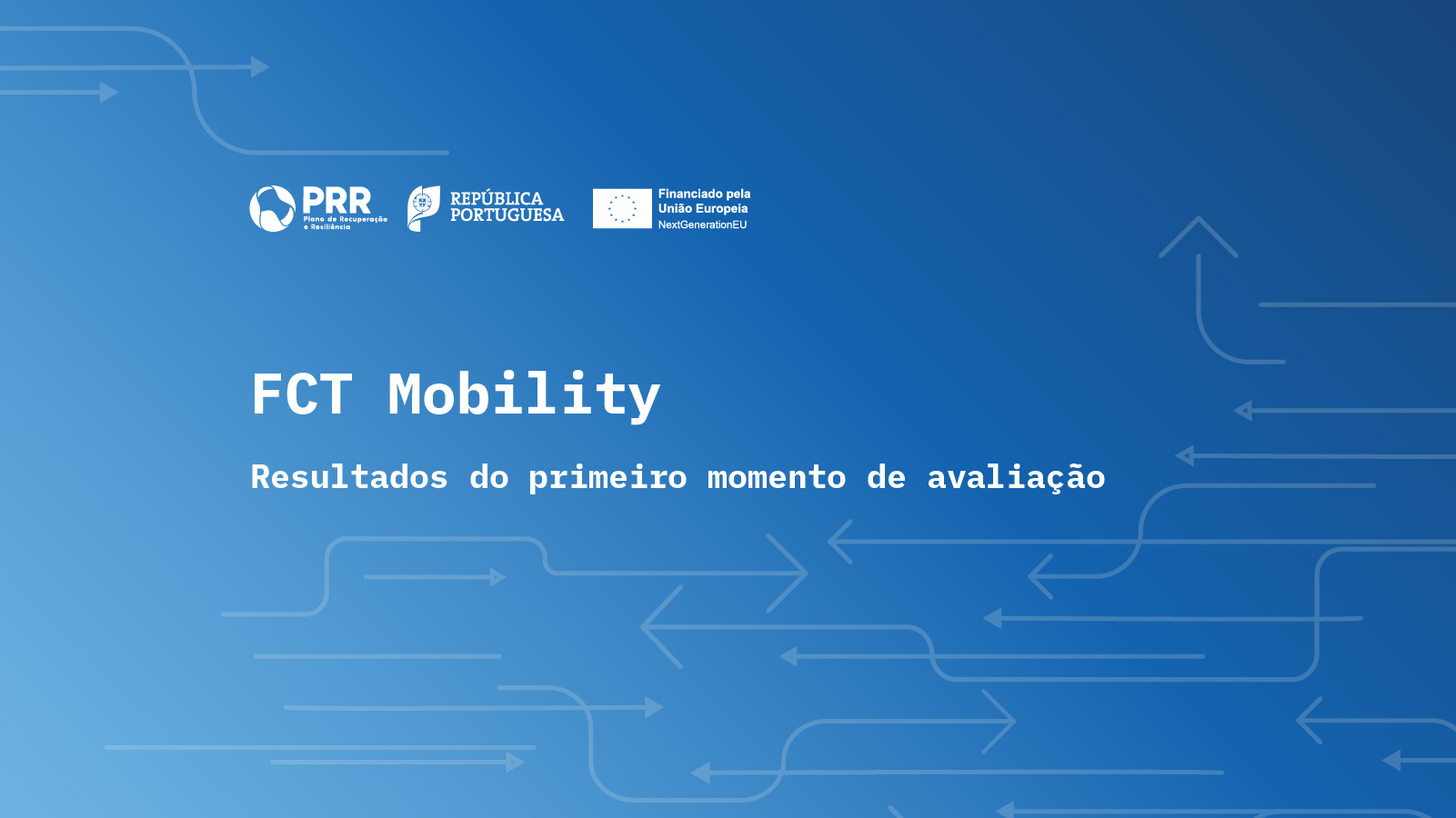 Imagem alusiva ao FCT Mobility - Resultados do primeiro momento de avaliação
