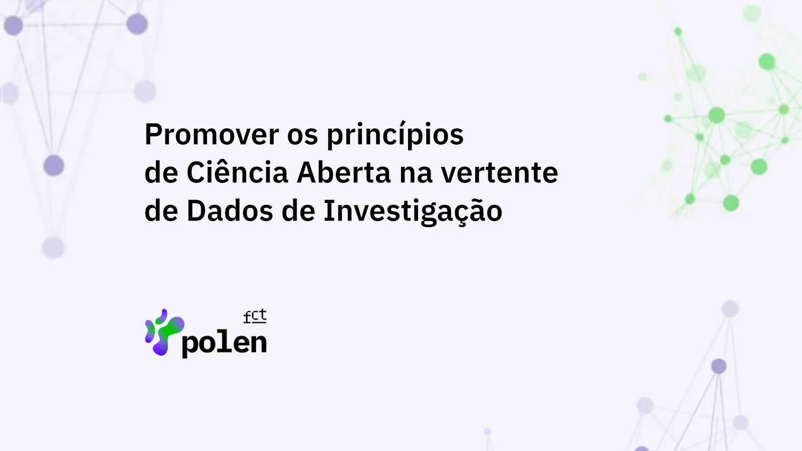Imagem alusiva ao serviço Polen