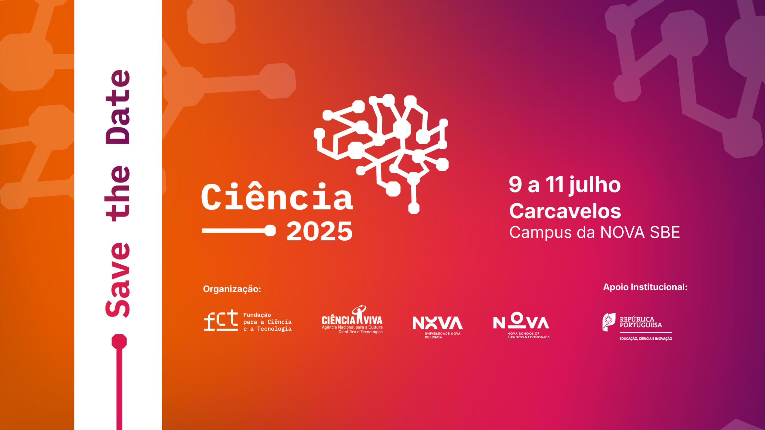 Save the Date - Encontro Ciência 2025