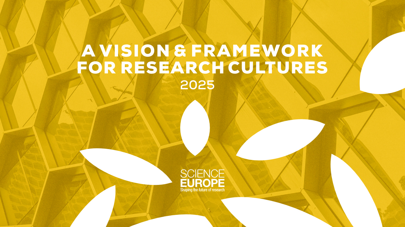 Imagem referente ao Science Europe - A Vision & Framework for Research Cultures 2025