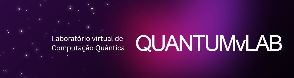 Image alluding to the Quantum Computing Virtual Laboratory - QUANTUMvLAB