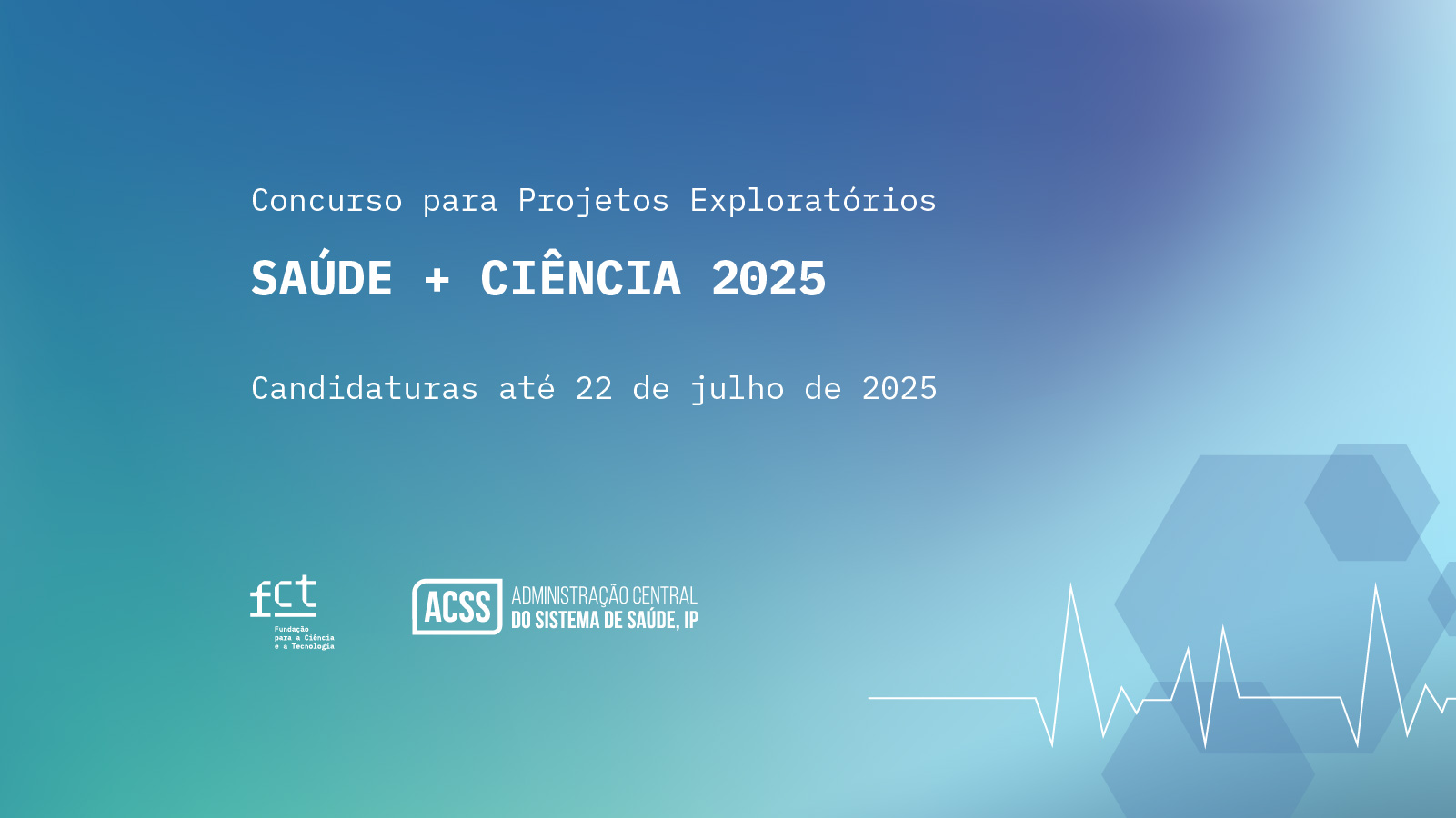 Imagem alusiva ao concurso de projetos exploratórios Saúde + Ciência 2025