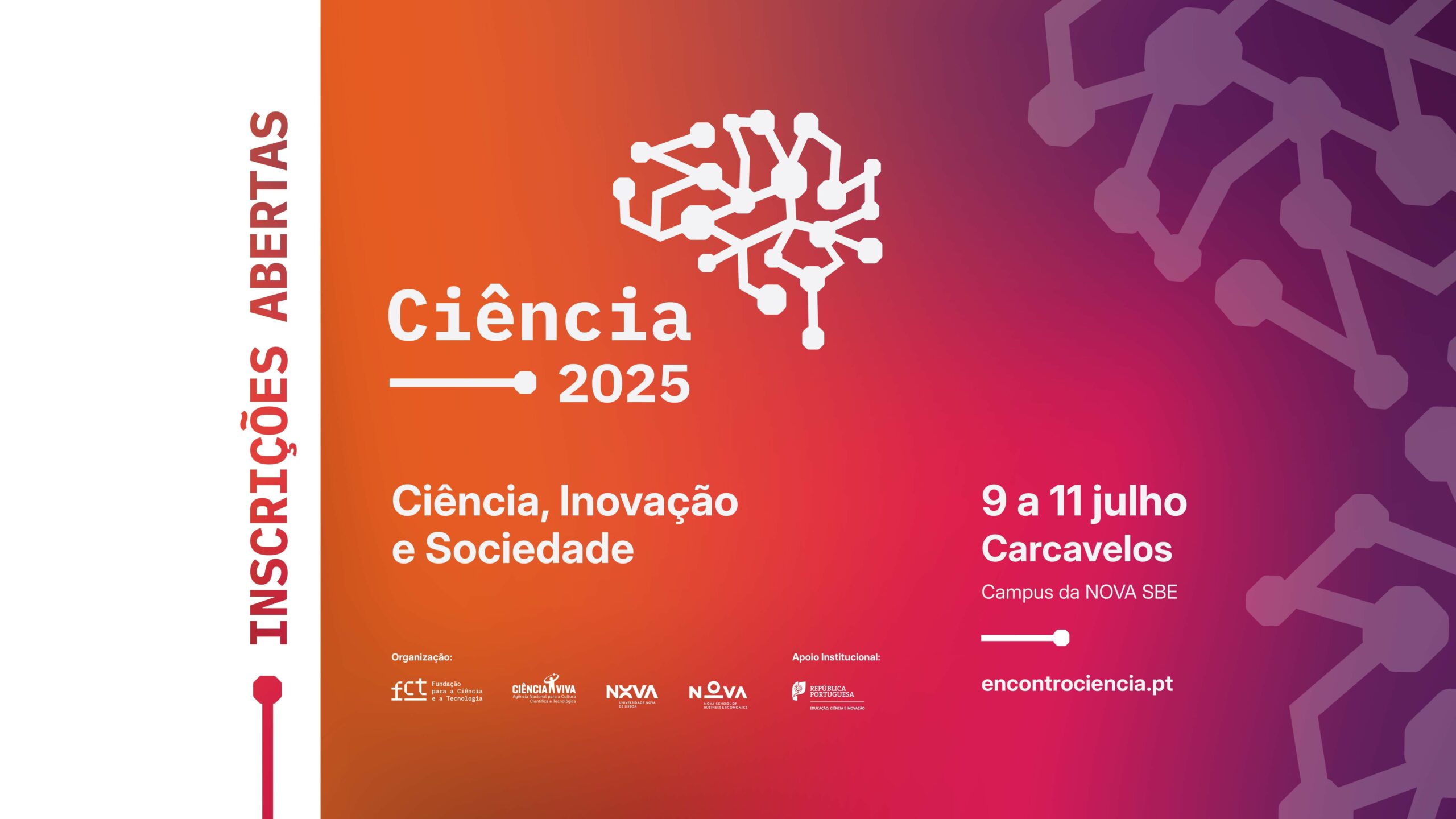 Inscrições abertas para o Encontro Ciência 2025