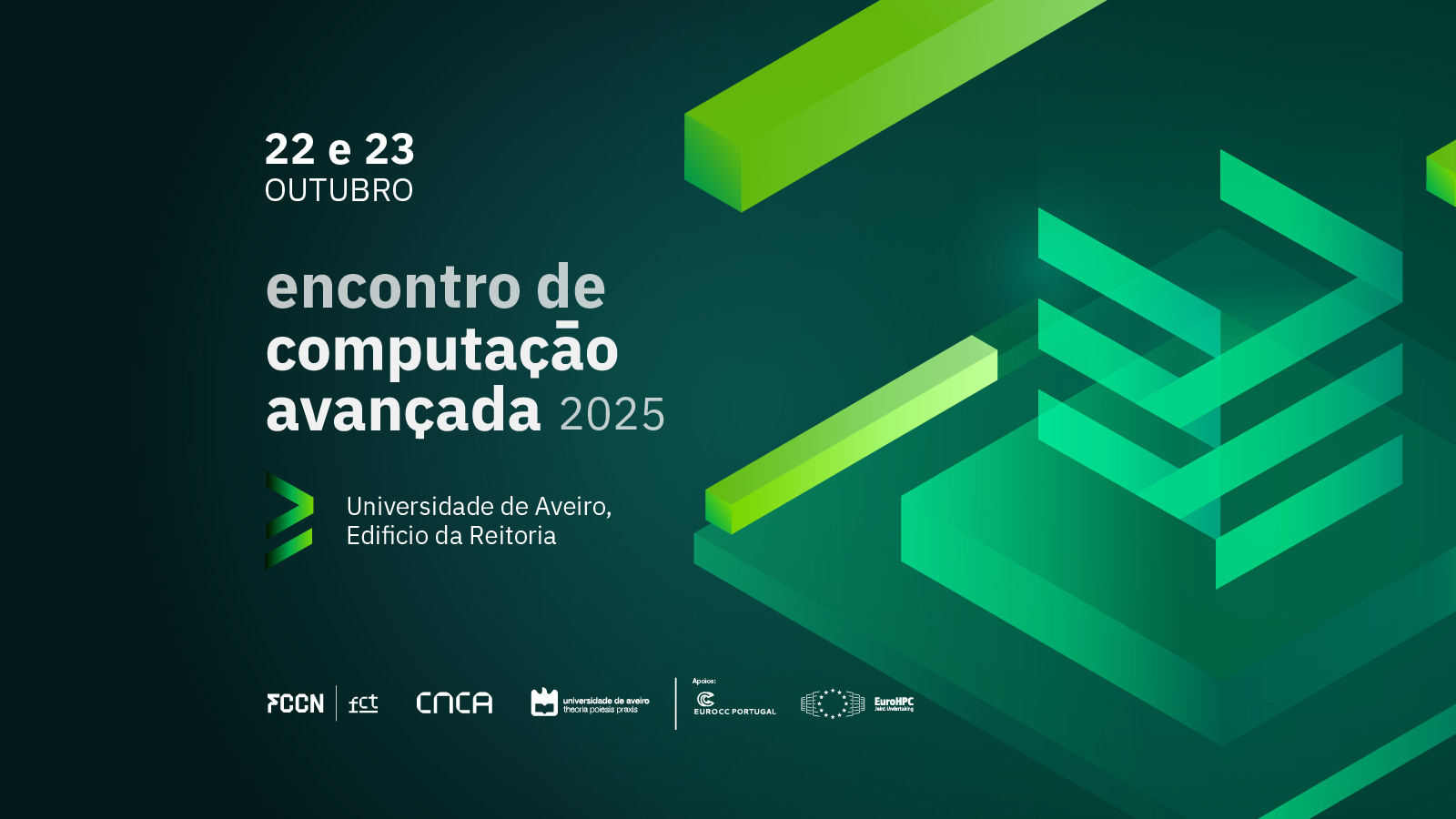 Cartaz do Encontro de Computação Avançada de 2025