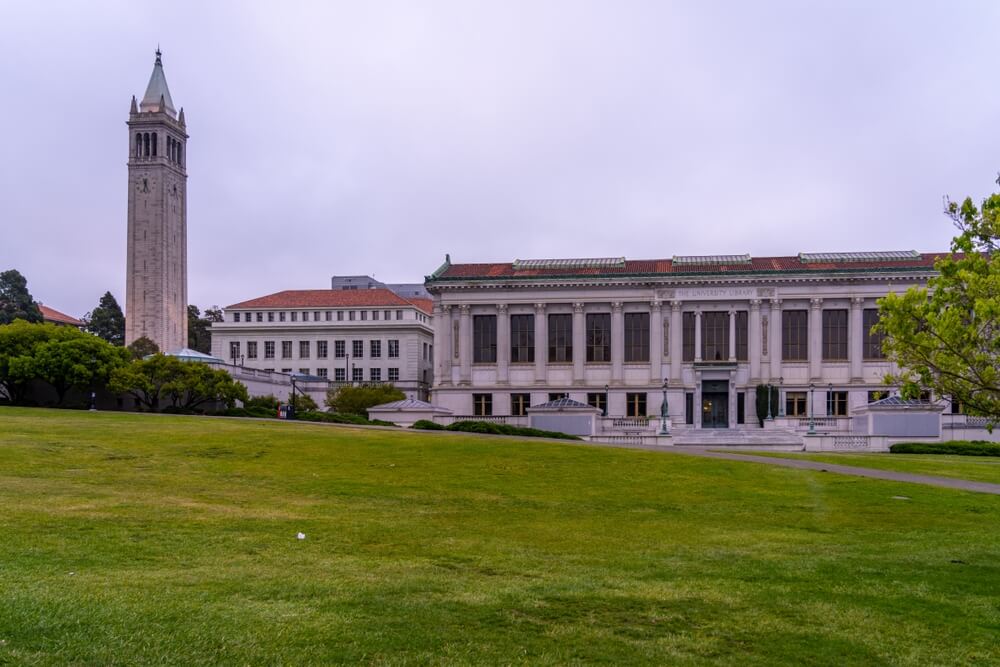 Vista sobre o campus de Berkeley