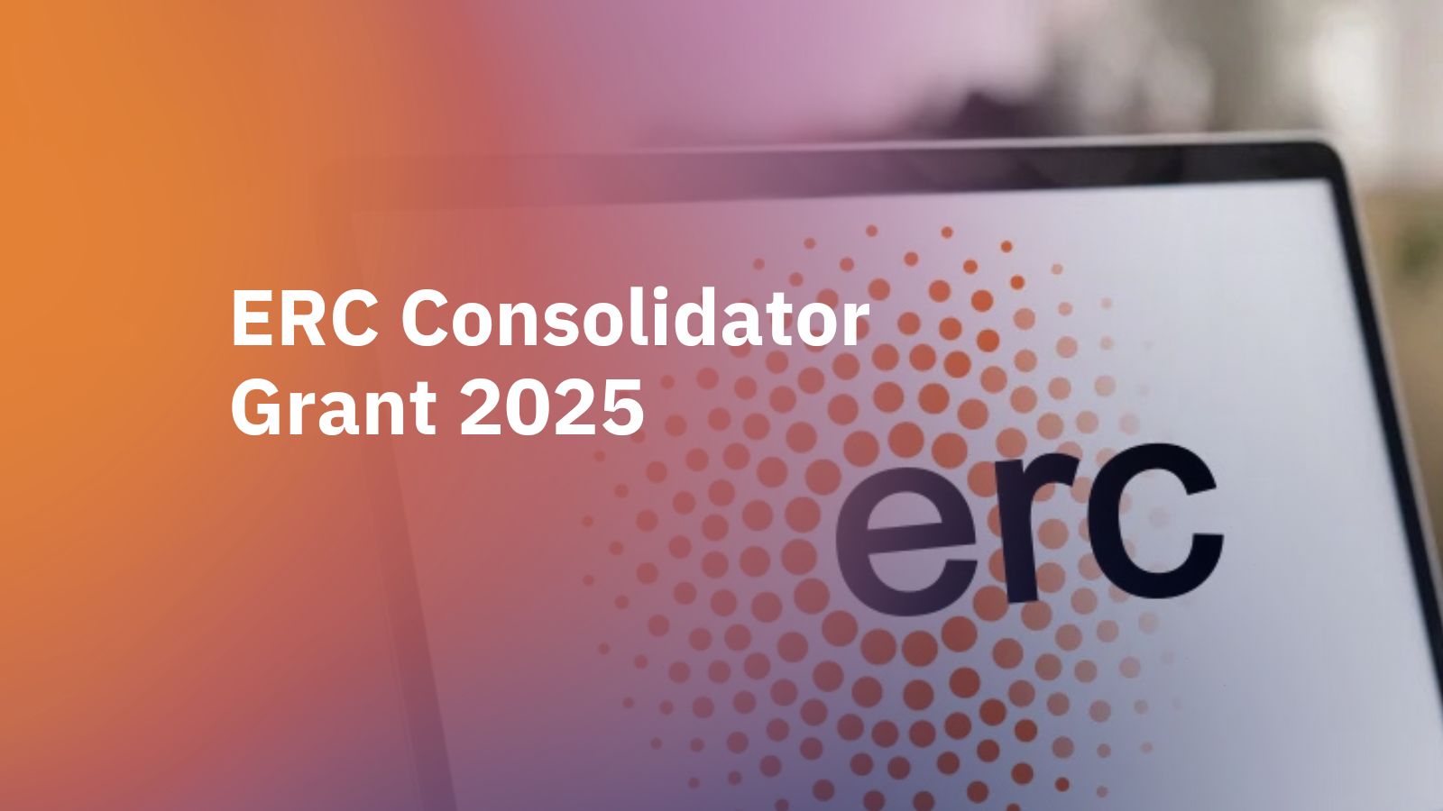 Image alluding to ERC Consolidator Grants