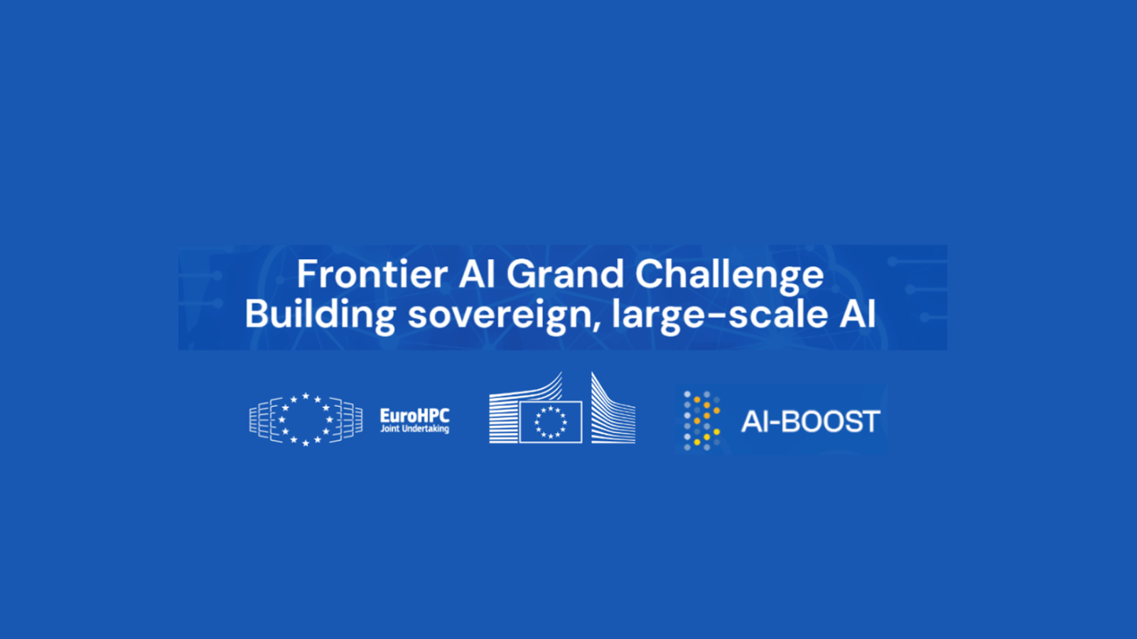 Image alluding to the Frontier AI Grand Challenge
