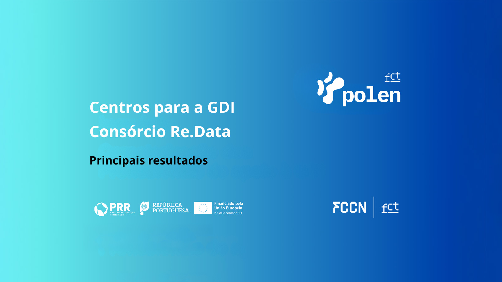 Imagem alusiva a Centros para a GDI (Consórcio Re.Data)