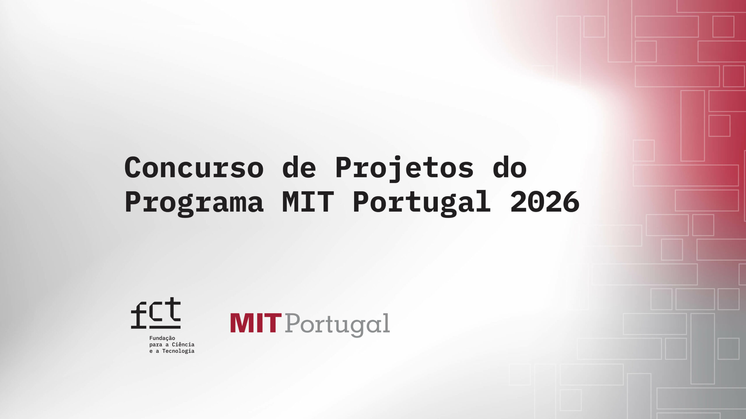 Imagem alusiva ao Concurso de Projetos do Programa MIT Portugal 2026