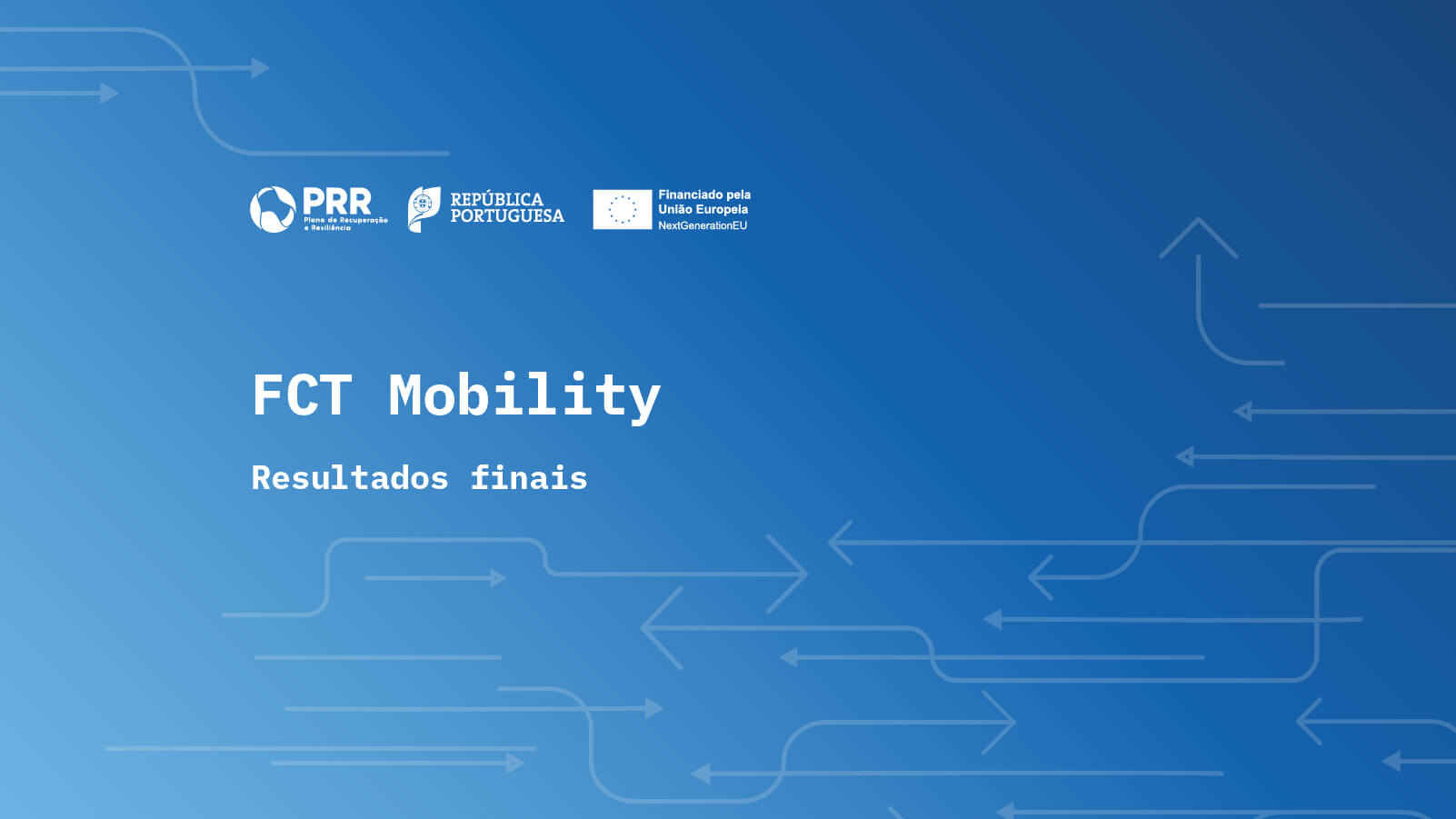 Imagem alusiva aos resultados finais do FCT Mobility
