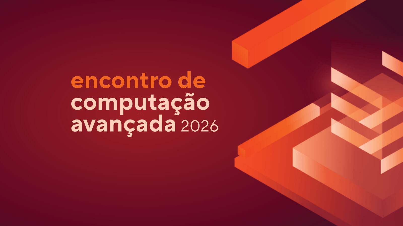 Imagem alusiva ao Encontro de Computação Avançada 2026